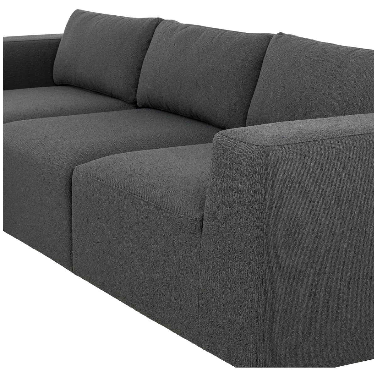 Canapé sectionnel 3 pièces avec pouf Kensington Brylee Fiqa de Four Hands