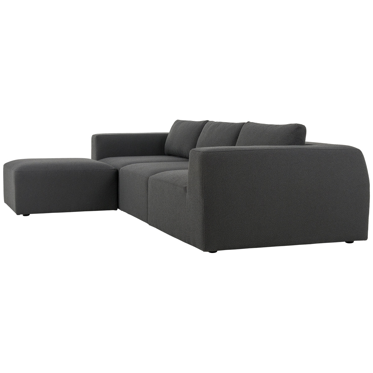 Canapé sectionnel 3 pièces avec pouf Kensington Brylee Fiqa de Four Hands