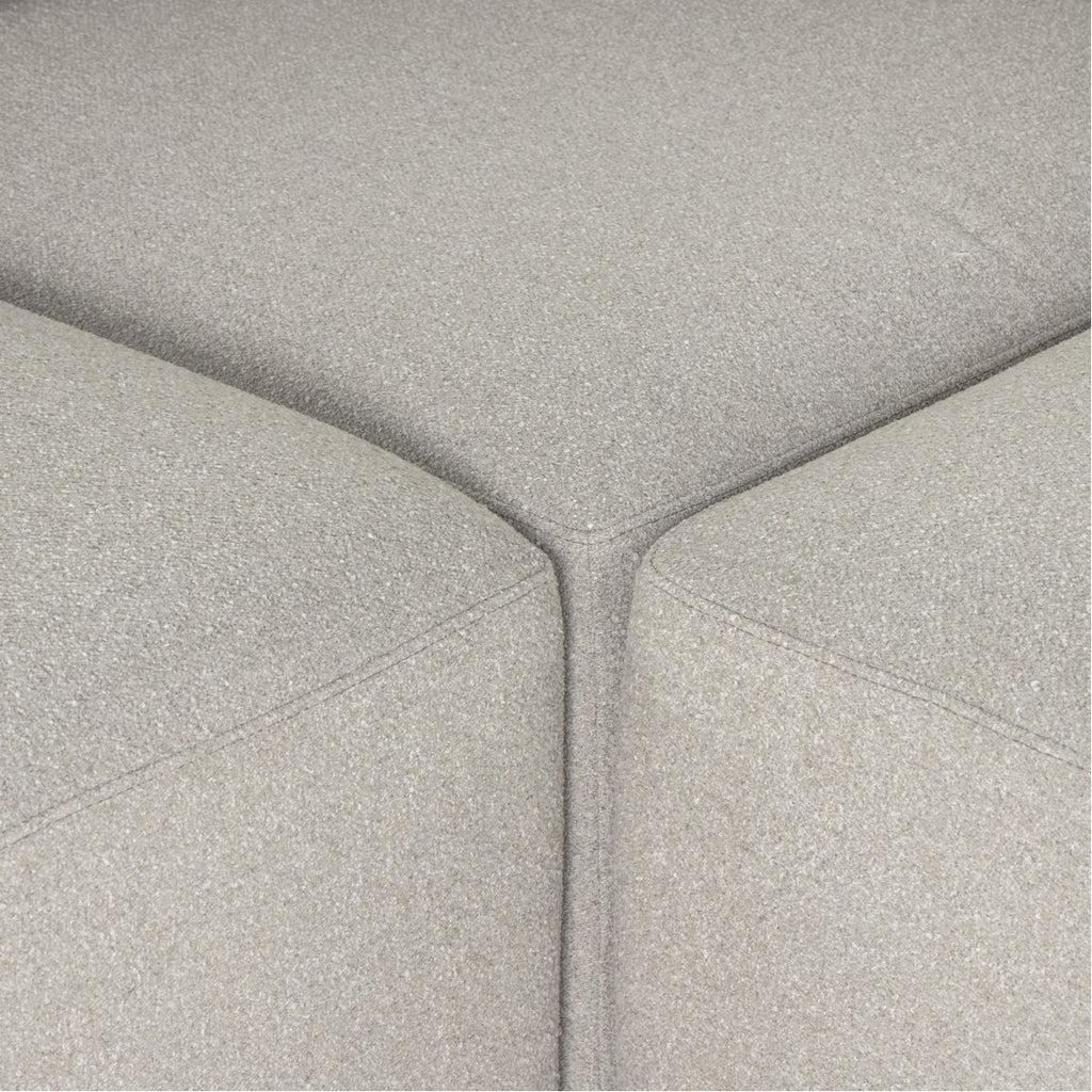 Canapé sectionnel 4 pièces Kensington Brylee avec pouf Four Hands