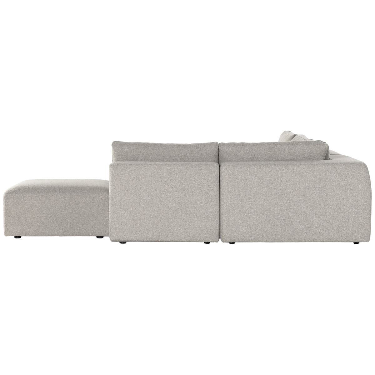 Canapé sectionnel 4 pièces Kensington Brylee avec pouf Four Hands