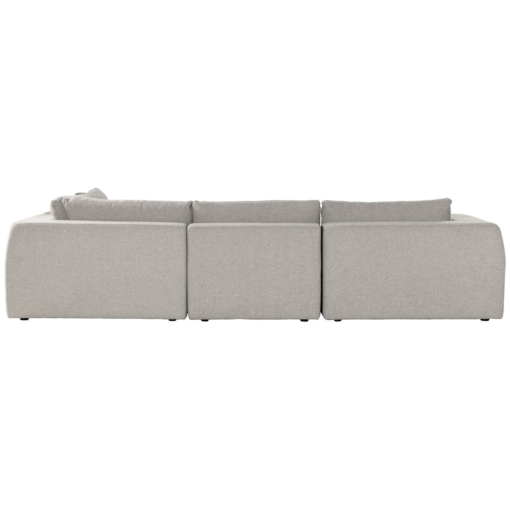 Canapé sectionnel 4 pièces Kensington Brylee avec pouf Four Hands