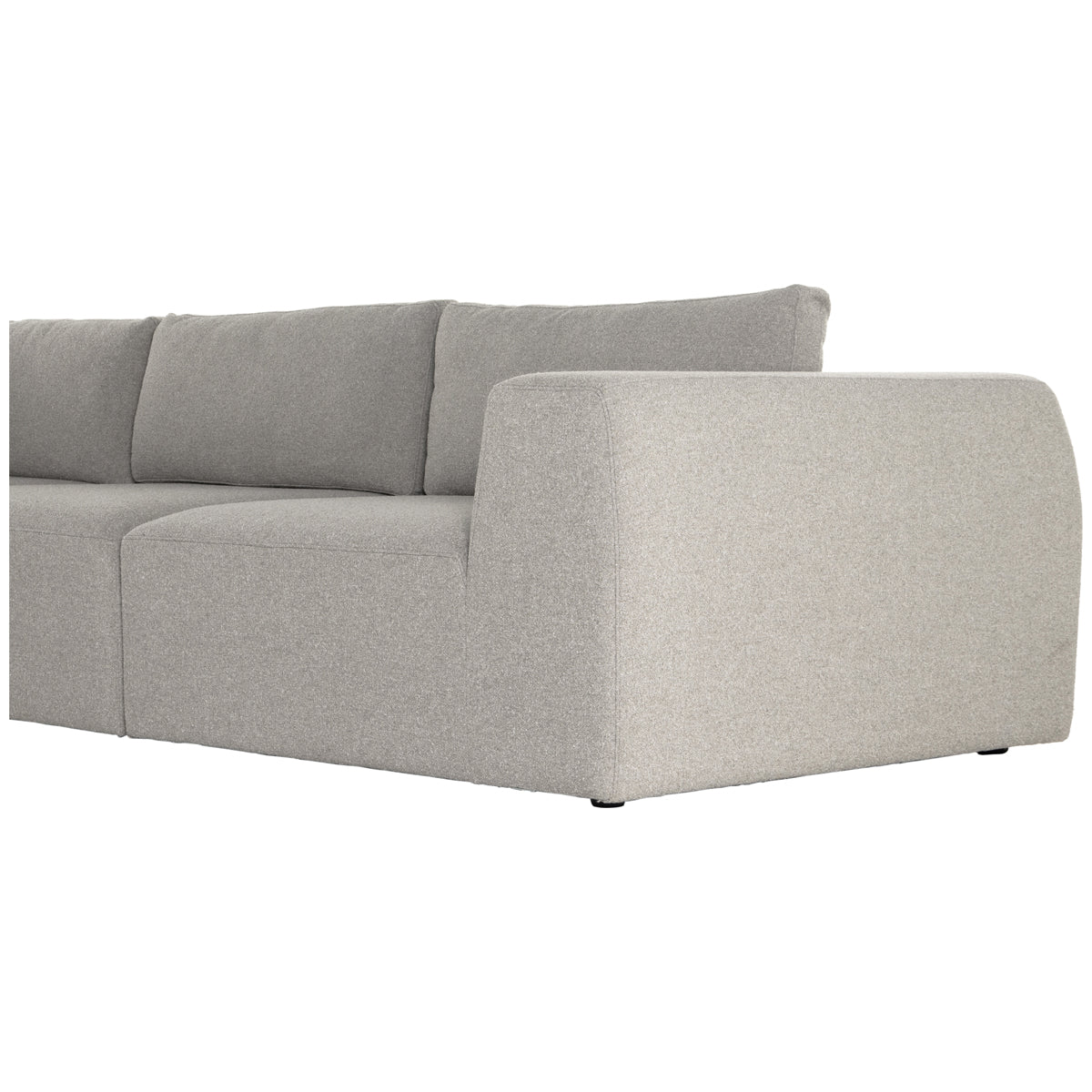 Canapé sectionnel 4 pièces Kensington Brylee avec pouf Four Hands