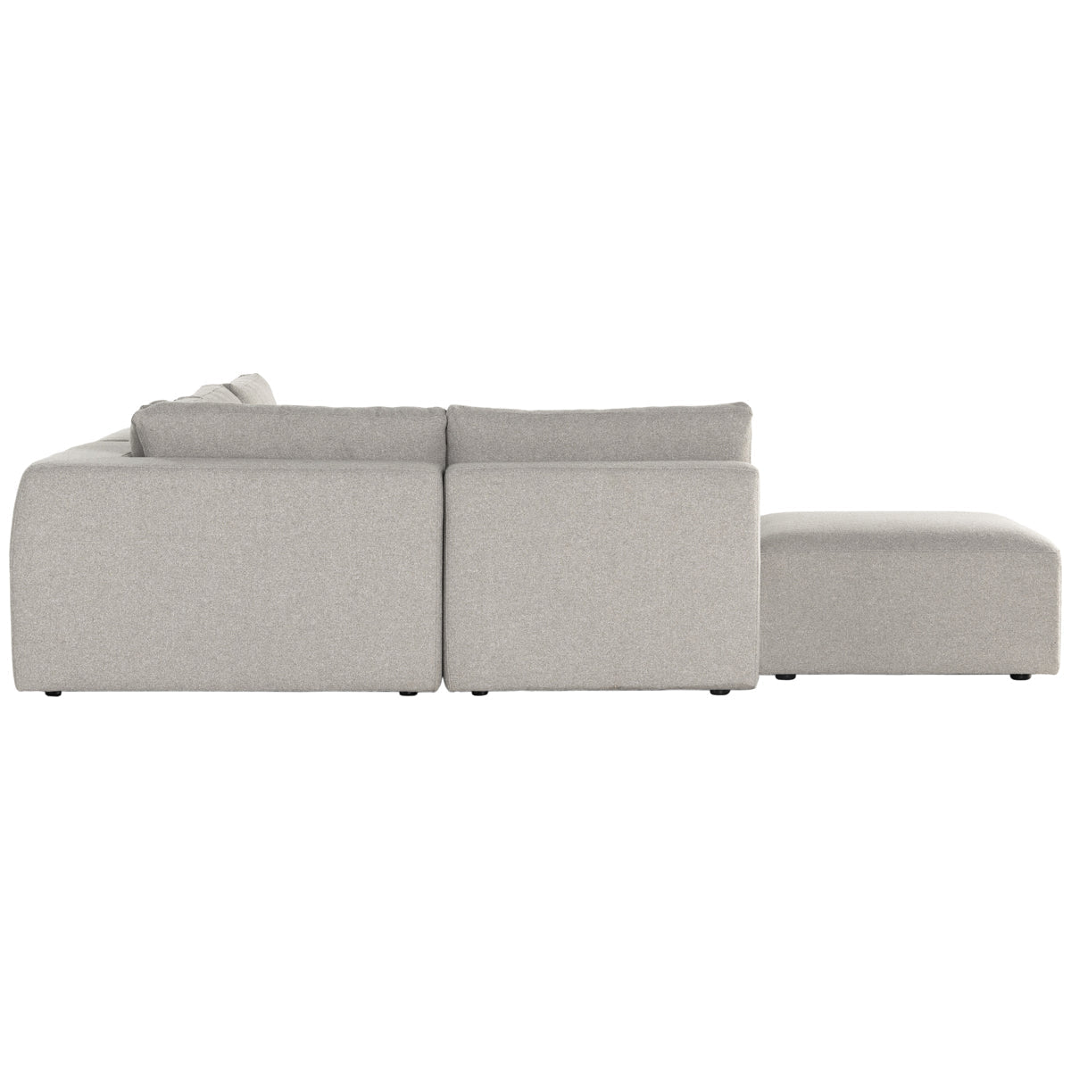 Canapé sectionnel 4 pièces Kensington Brylee avec pouf Four Hands