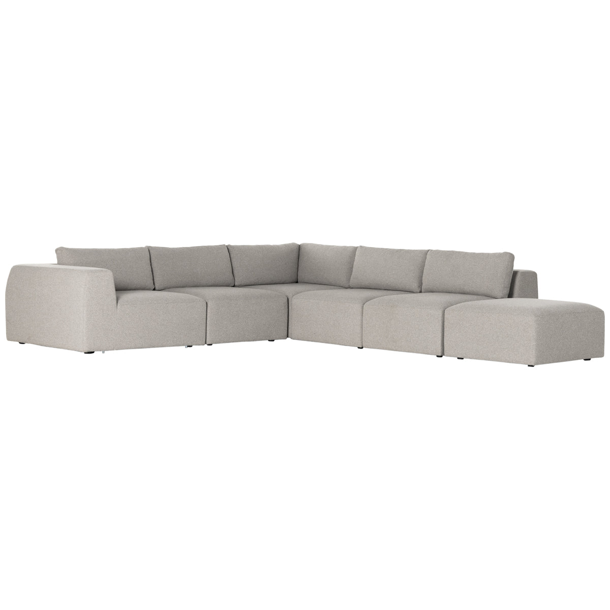 Canapé sectionnel 5 pièces Four Hands Kensington Brylee avec pouf
