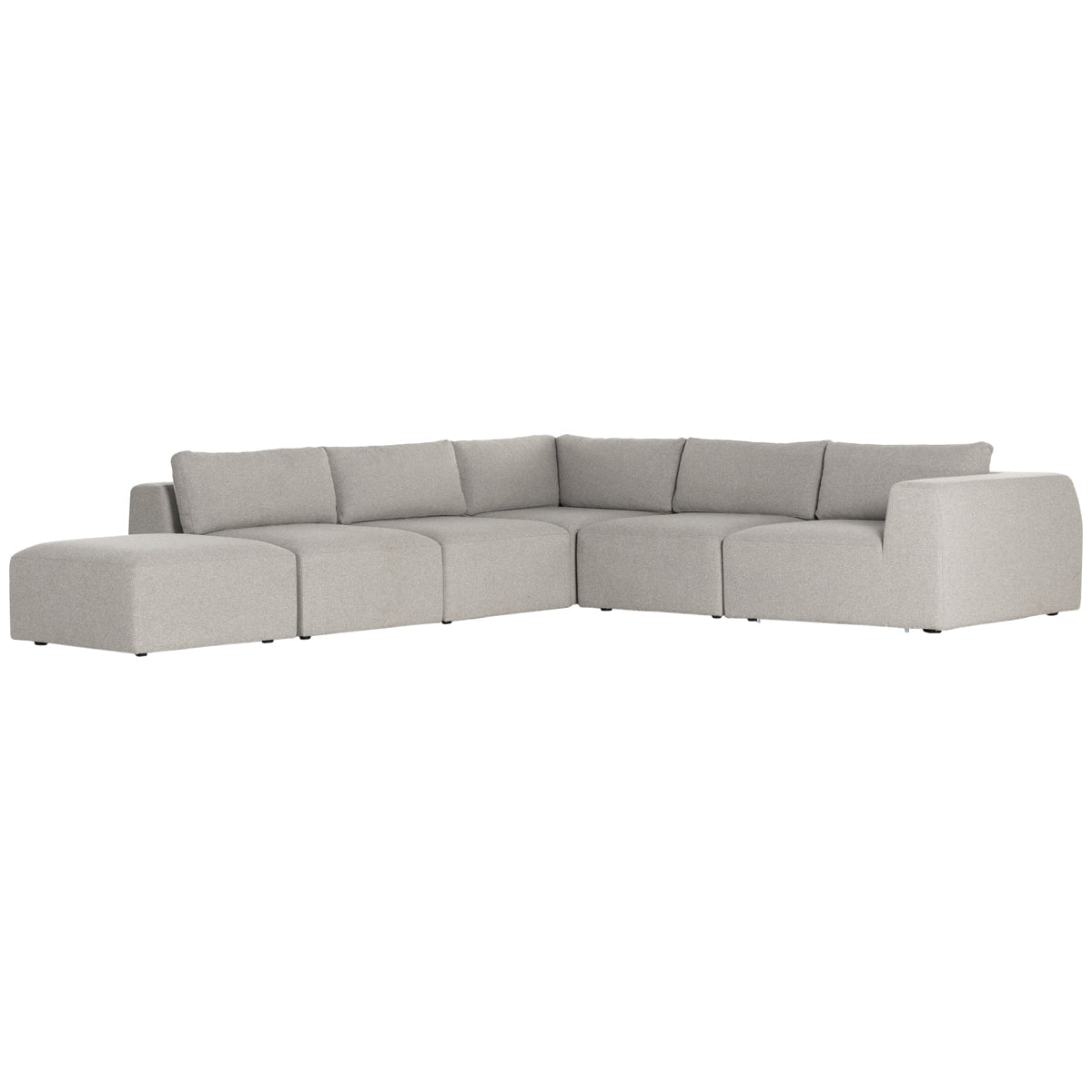 Canapé sectionnel 5 pièces Four Hands Kensington Brylee avec pouf