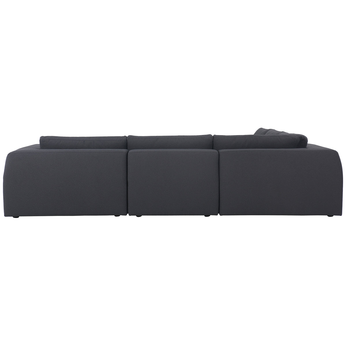 Canapé d'angle 5 pièces Fiqa Kensington Brylee de Four Hands - Fiqa Boucle Anthracite