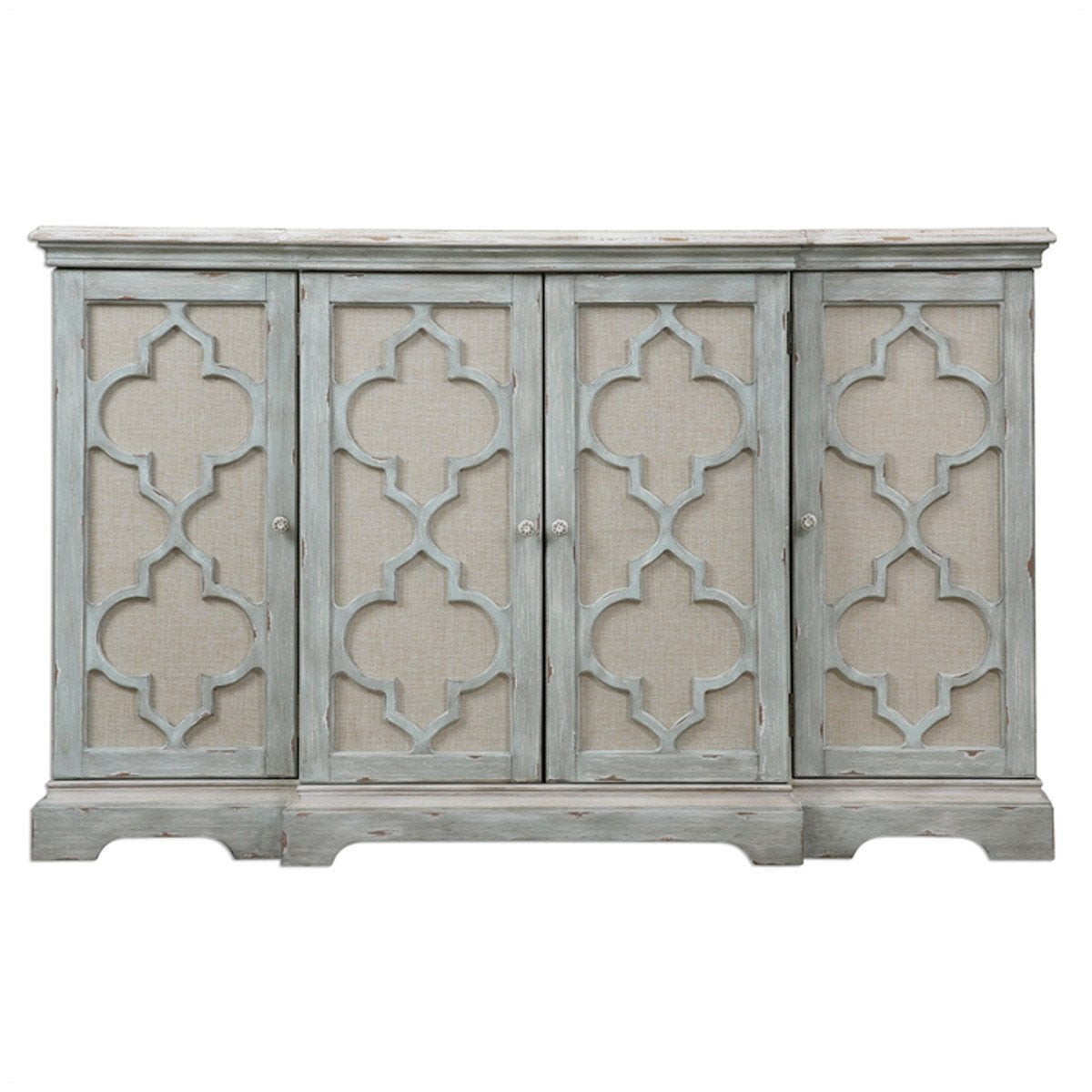 Armoire grise à 4 portes Sophie d'Uttermost