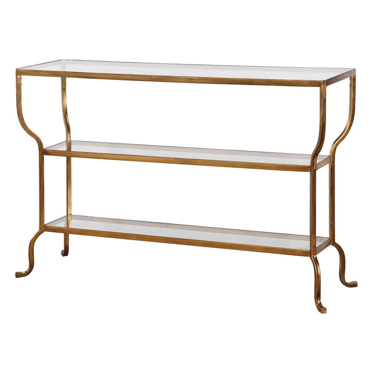Table console dorée Uttermost Deline