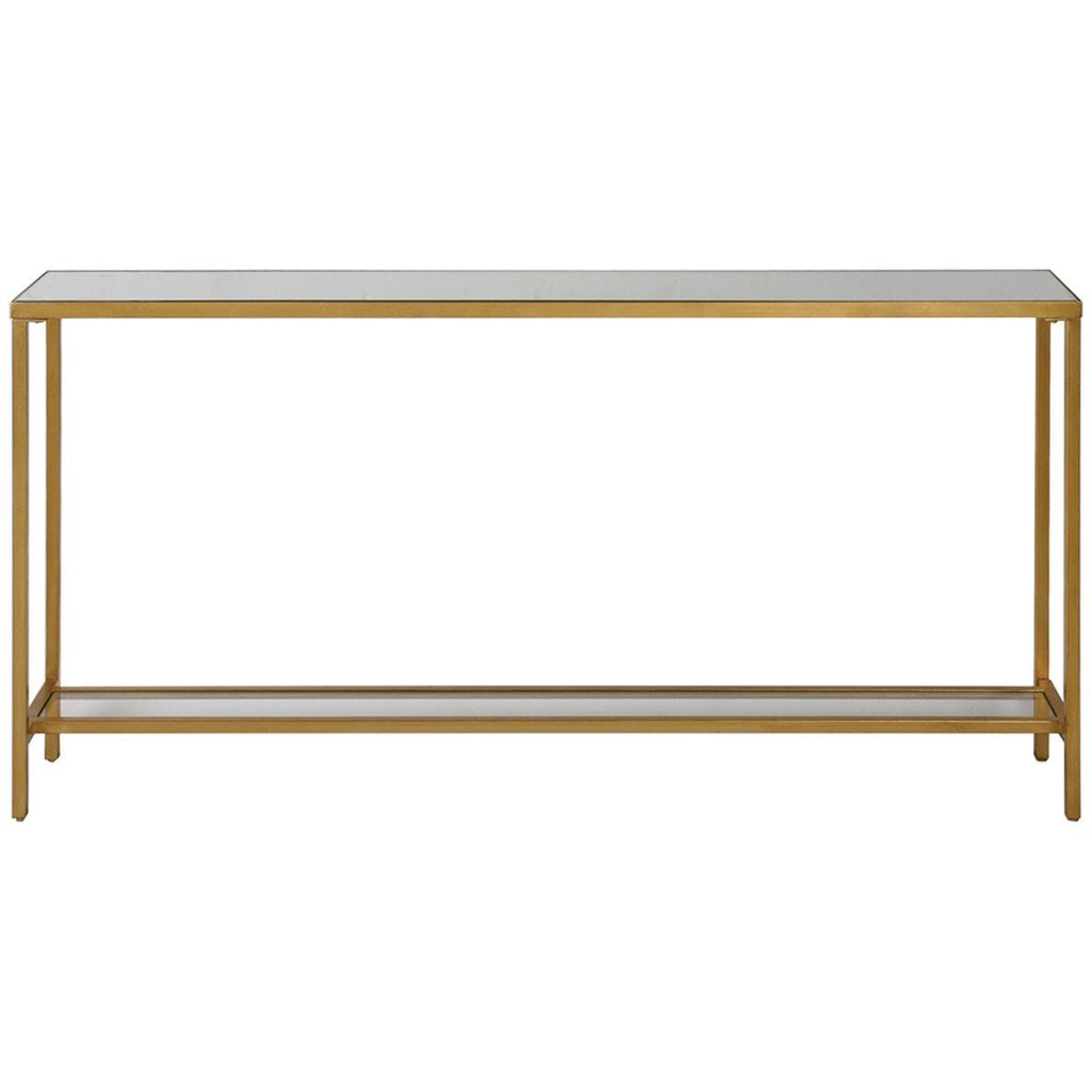 Table console dorée Hayley de Uttermost