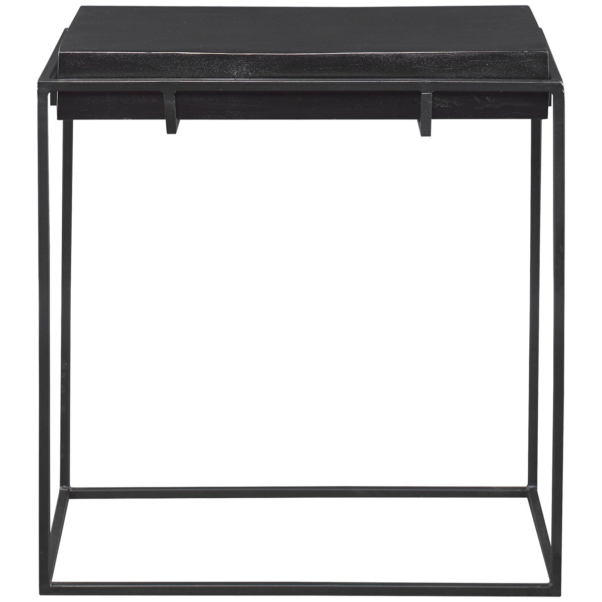 Table d'appoint noire moderne Uttermost Telone