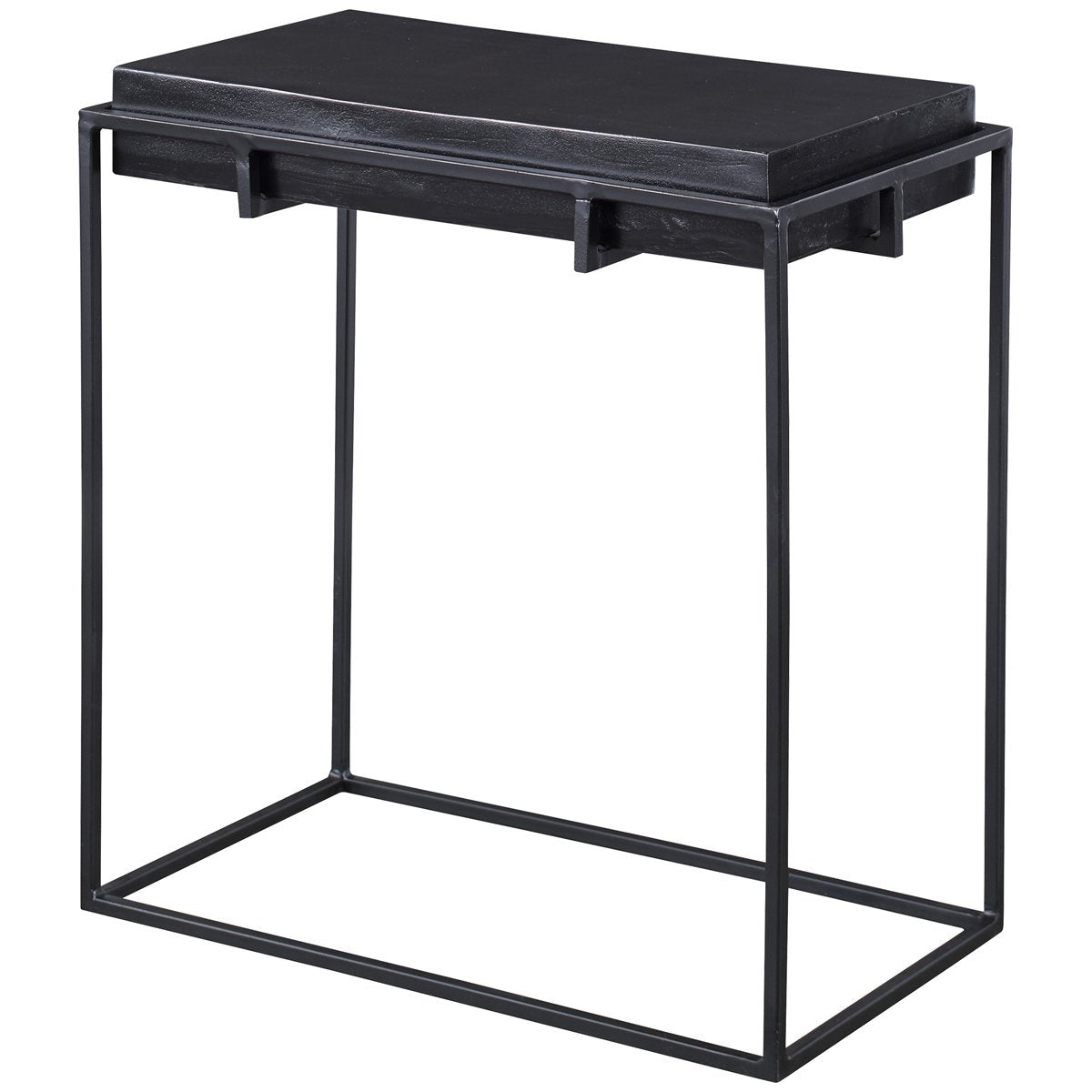 Table d'appoint noire moderne Uttermost Telone