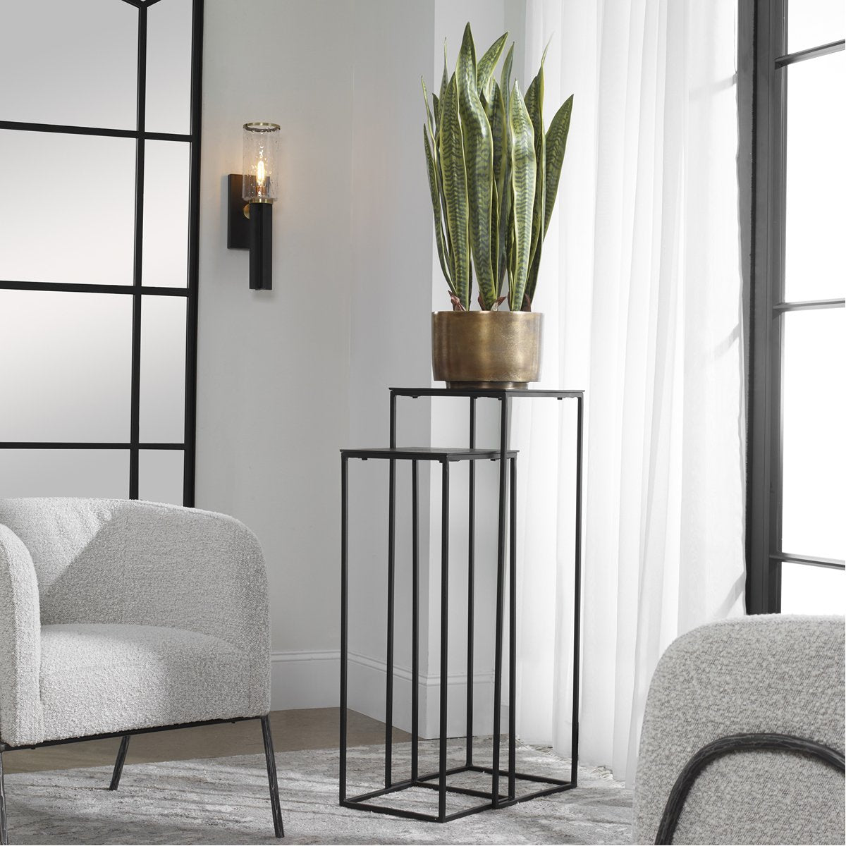 Tables gigognes Coreene Uttermost, ensemble de 2 pièces