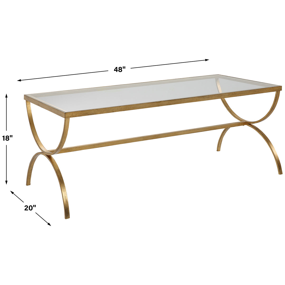 Table basse Uttermost Crescent