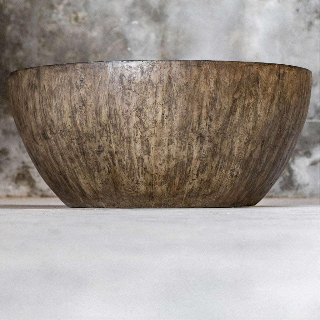 Table basse ronde en bois Uttermost Lark