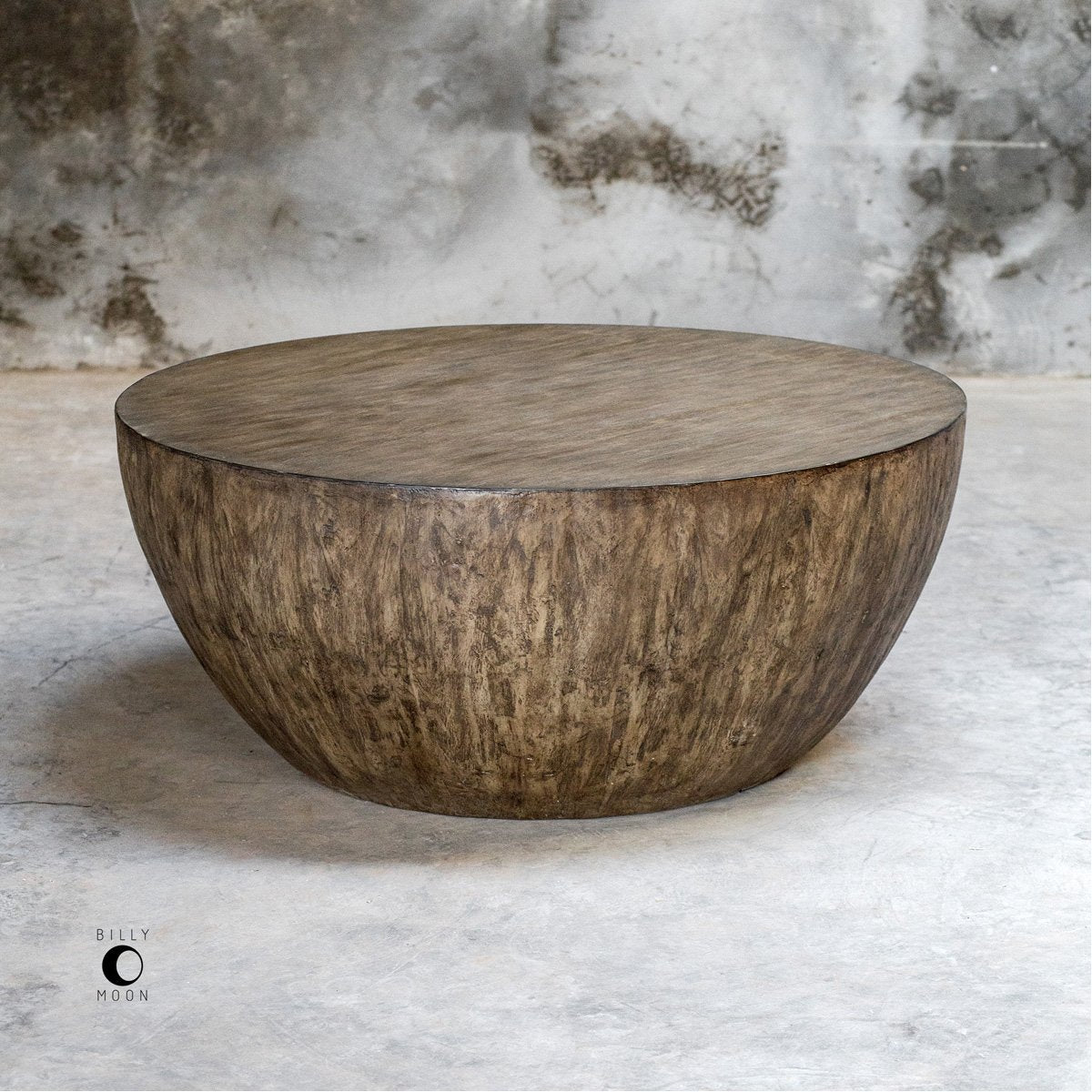 Table basse ronde en bois Uttermost Lark