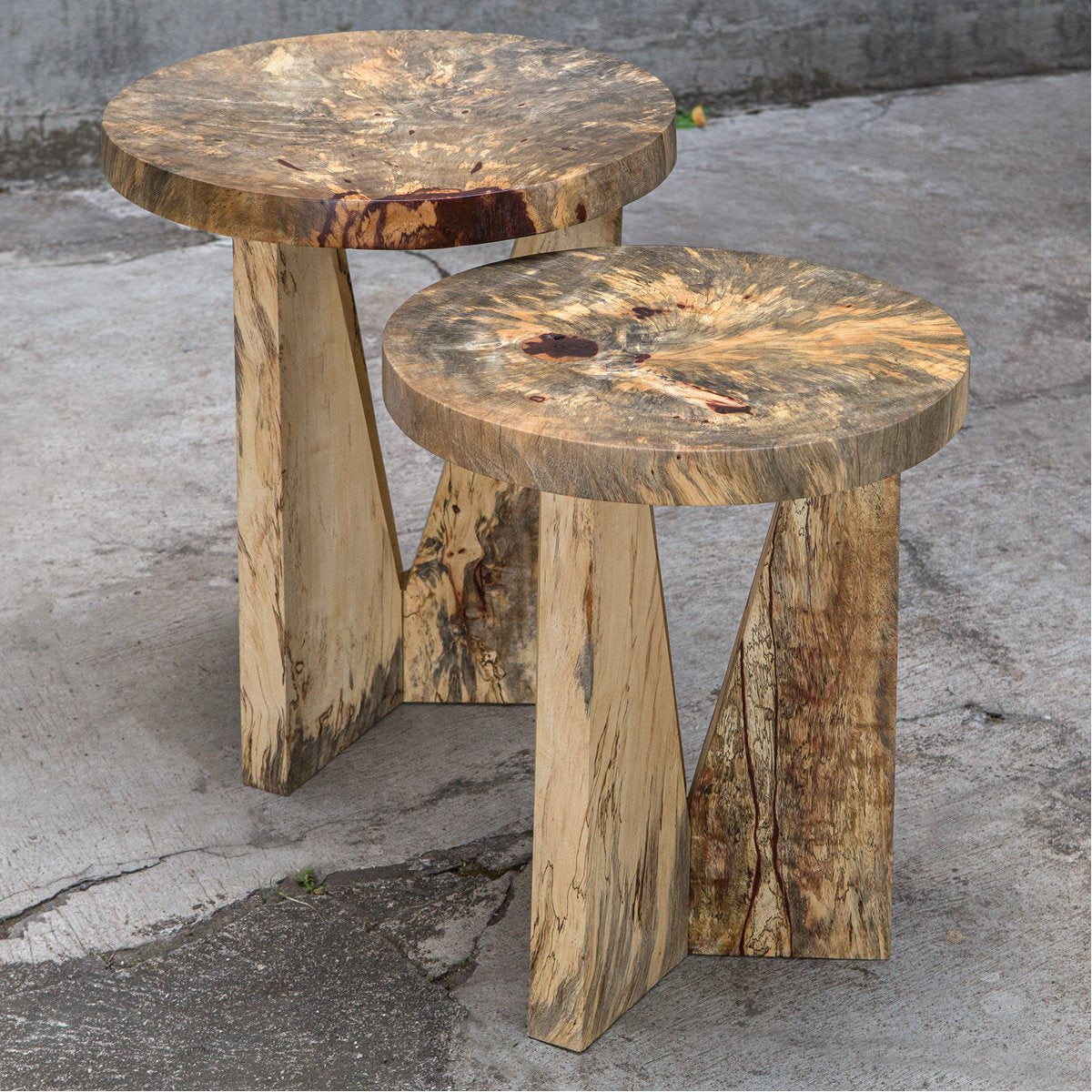 Tables gigognes Uttermost Nadette, ensemble de 2 pièces