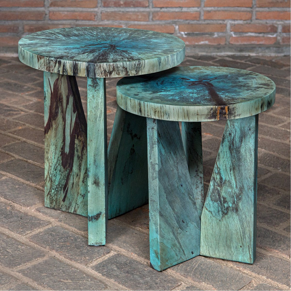 Tables gigognes Uttermost Nadette, ensemble de 2 pièces