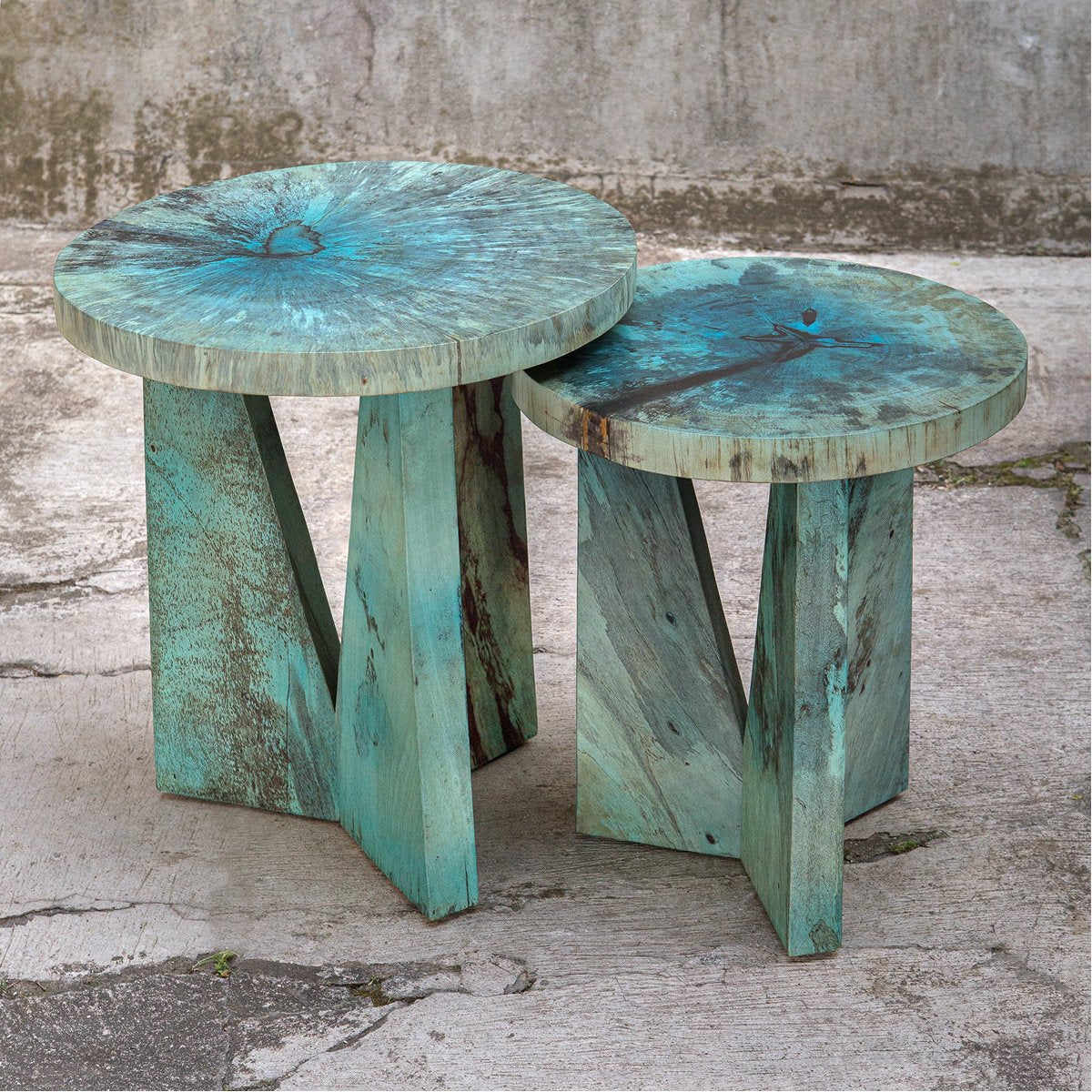 Tables gigognes Uttermost Nadette, ensemble de 2 pièces