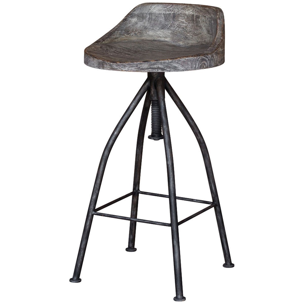 Tabouret de bar en bois Uttermost Kairu