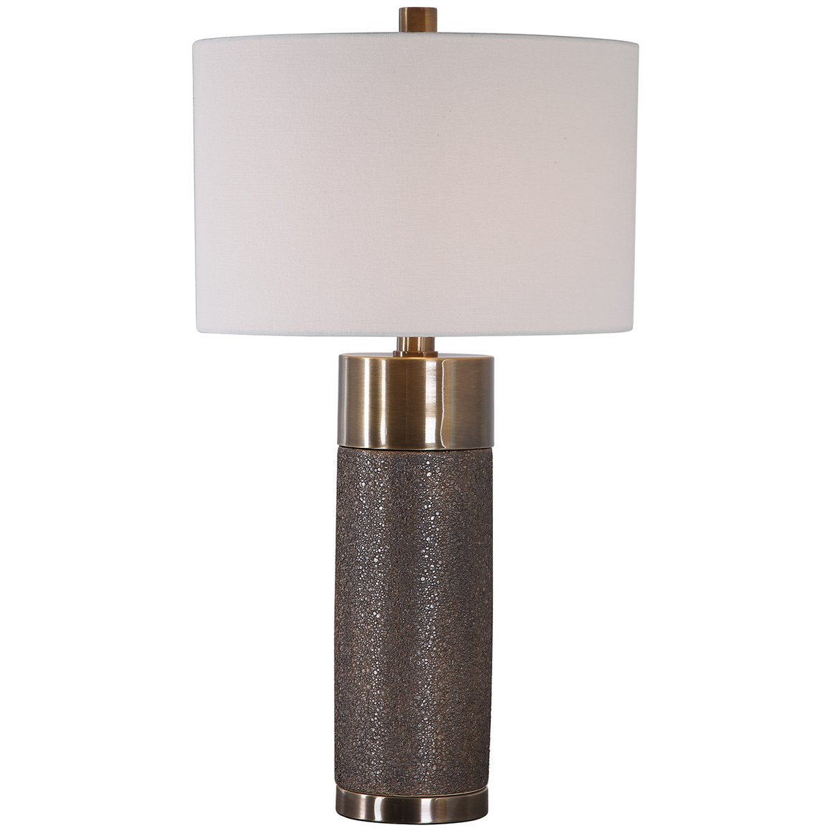 Lampe de table en bronze Brannock d'Uttermost