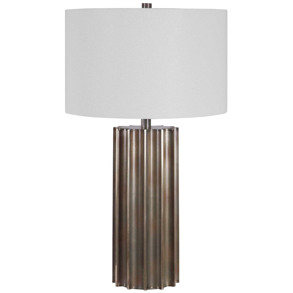 Lampe de table en métal Uttermost Khalio