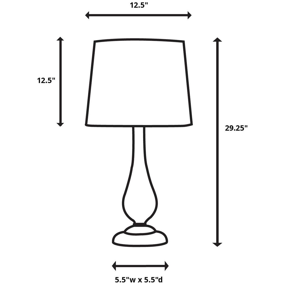 Lampe de table corail blanc Uttermost Corallo