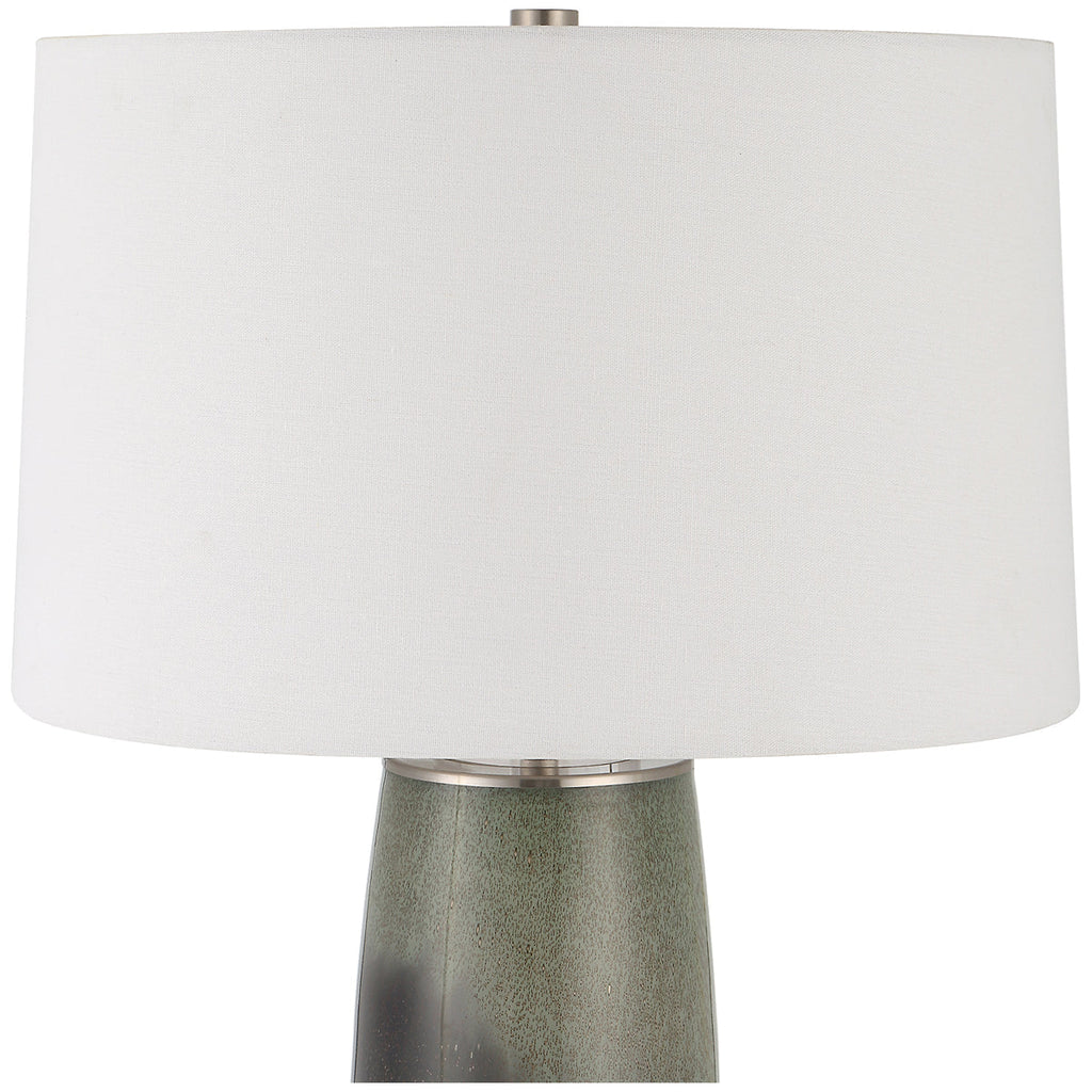 Lampe de table Uttermost Campa gris-bleu