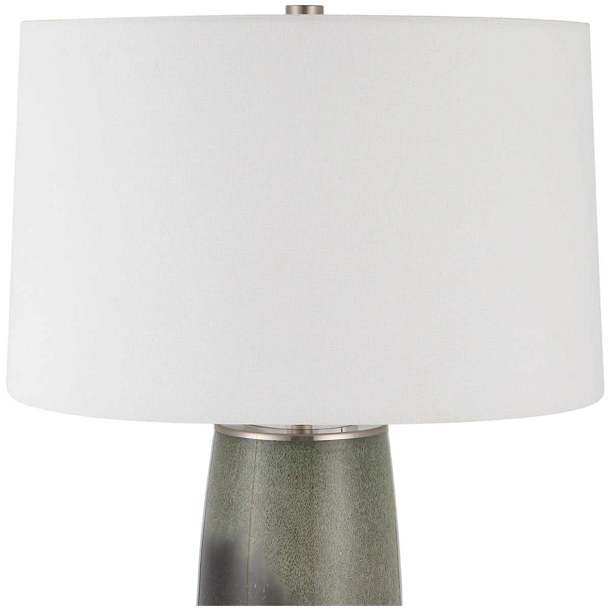 Lampe de table Uttermost Campa gris-bleu