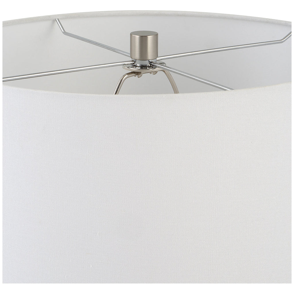 Lampe de table Uttermost Campa gris-bleu