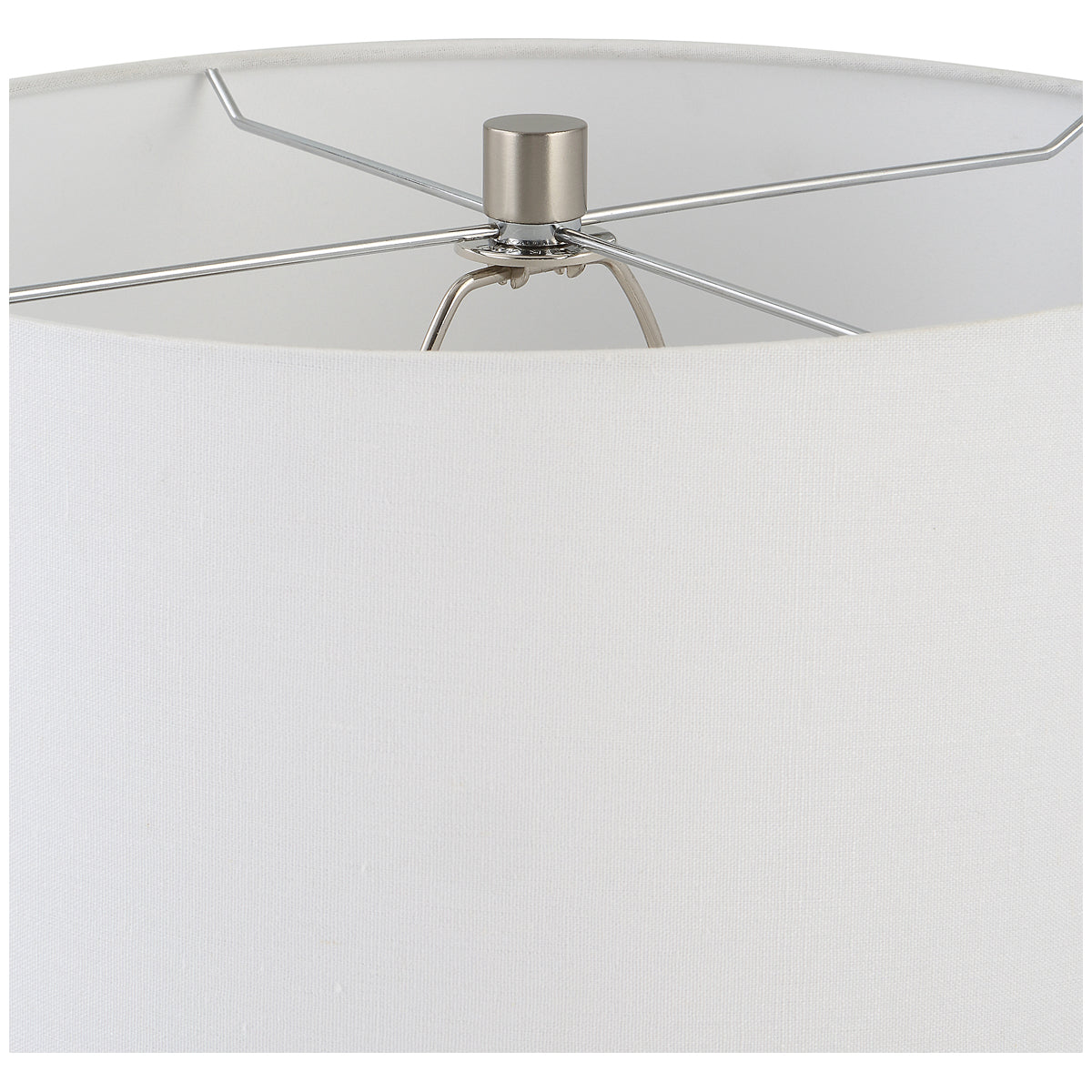 Lampe de table Uttermost Campa gris-bleu