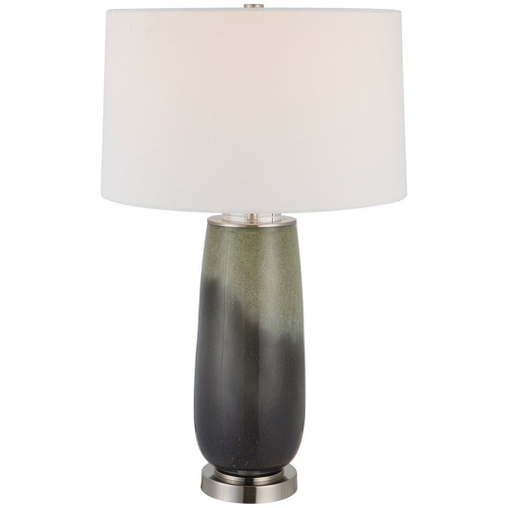 Lampe de table Uttermost Campa gris-bleu