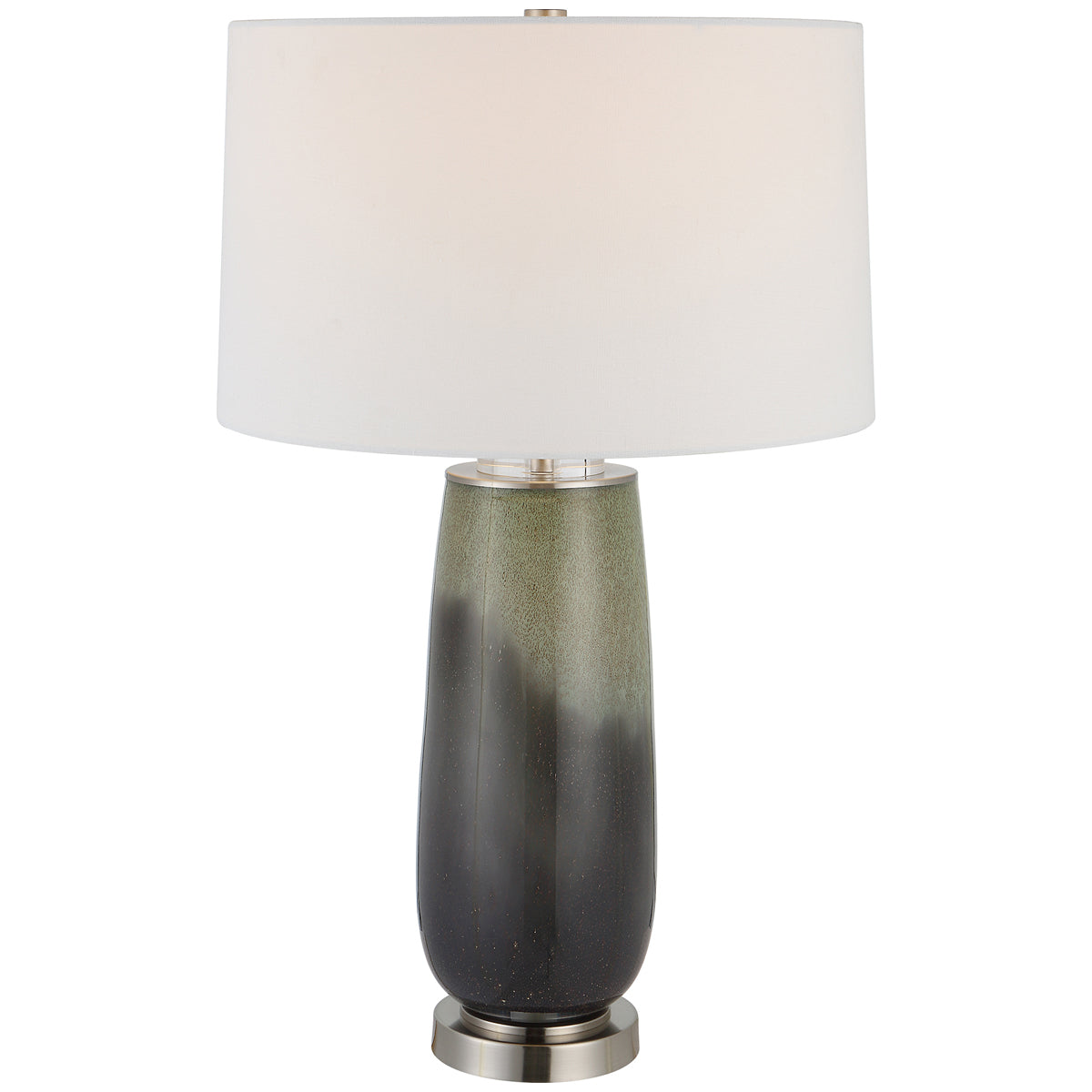 Lampe de table Uttermost Campa gris-bleu