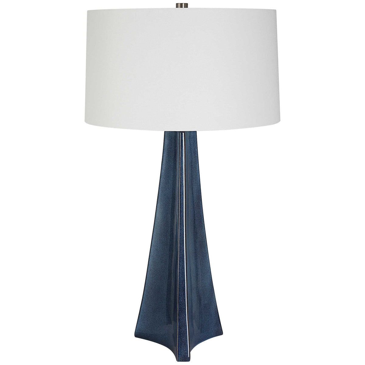 Lampe de table en céramique festonnée Uttermost Teramo