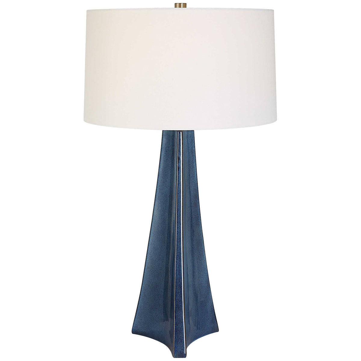 Lampe de table en céramique festonnée Uttermost Teramo