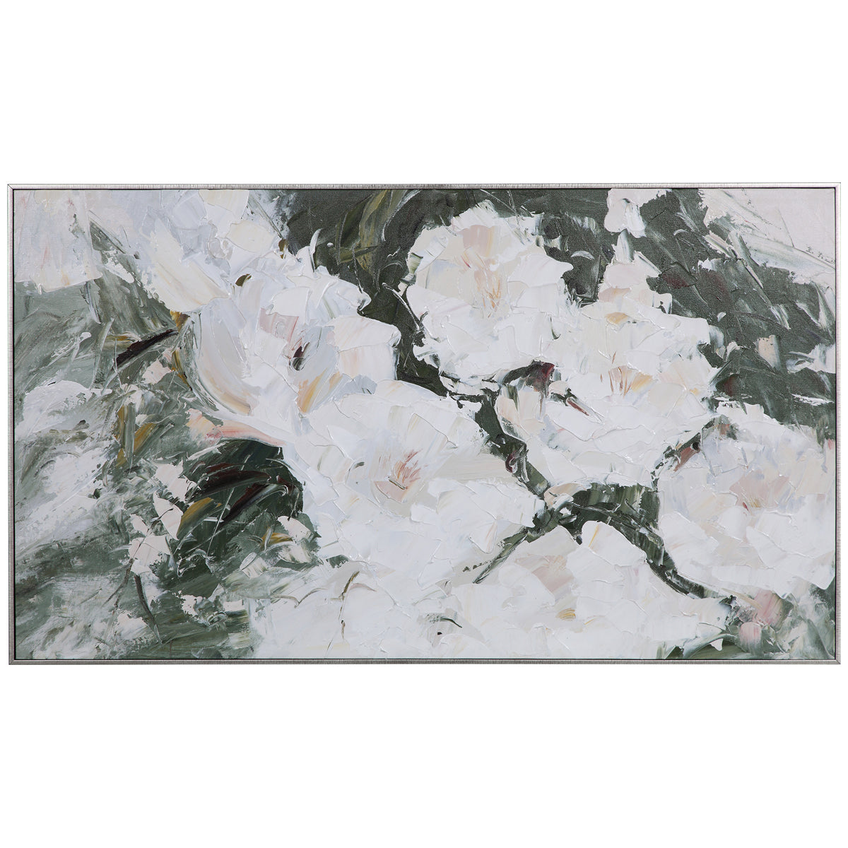 Magnolias Sweetbay d'Uttermost, œuvres d'art peintes à la main