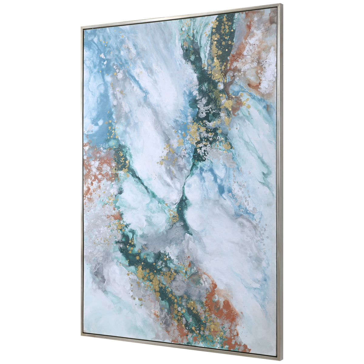 Art abstrait de la main de mercure ultime