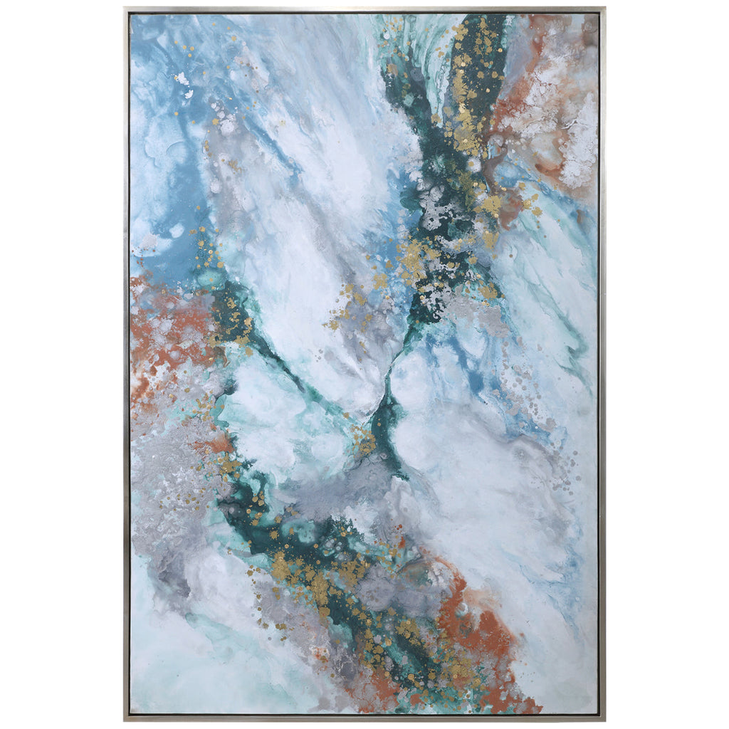 Art abstrait de la main de mercure ultime