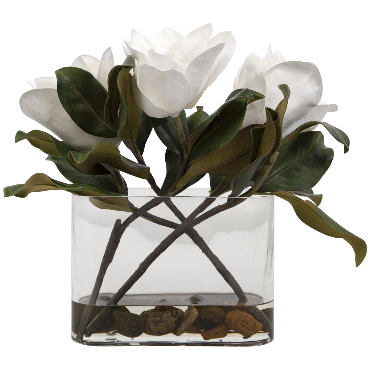 Centre de table en fleurs de magnolia de Middleton