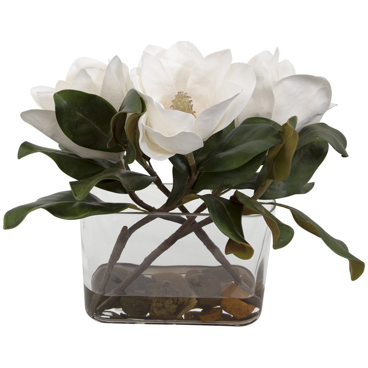 Centre de table en fleurs de magnolia de Middleton