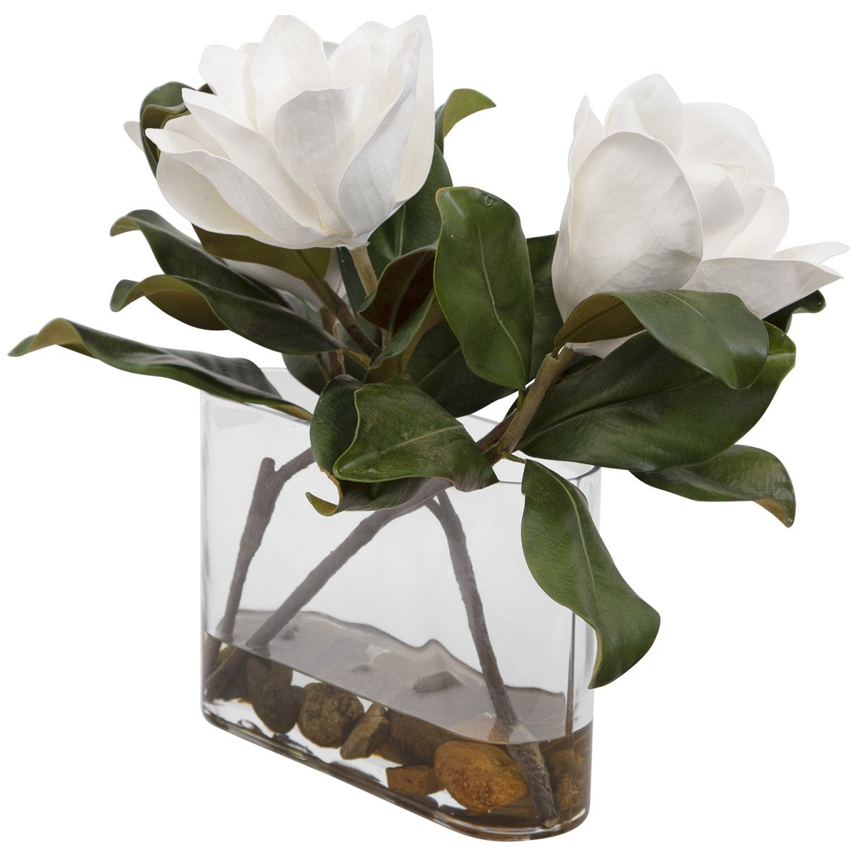 Centre de table en fleurs de magnolia de Middleton