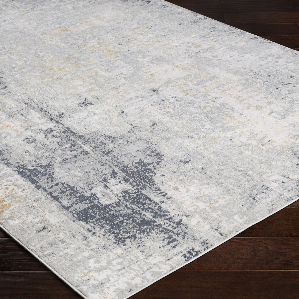 Tapis abstrait gris Paoli d'Uttermost