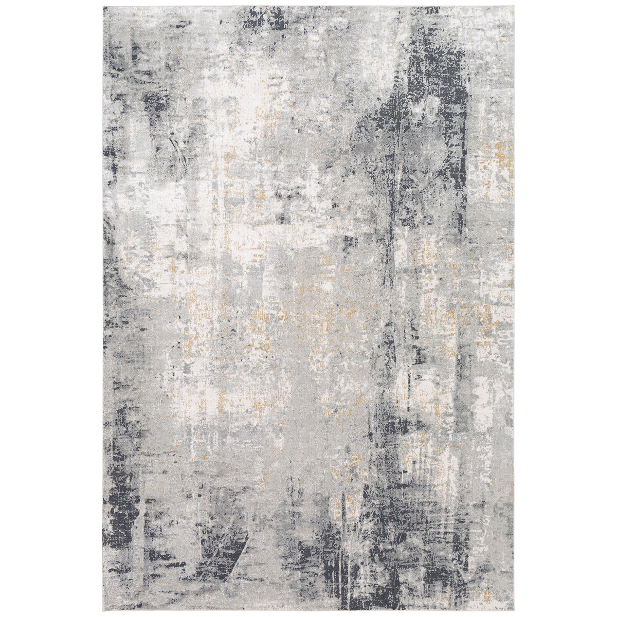 Tapis abstrait gris Paoli d'Uttermost