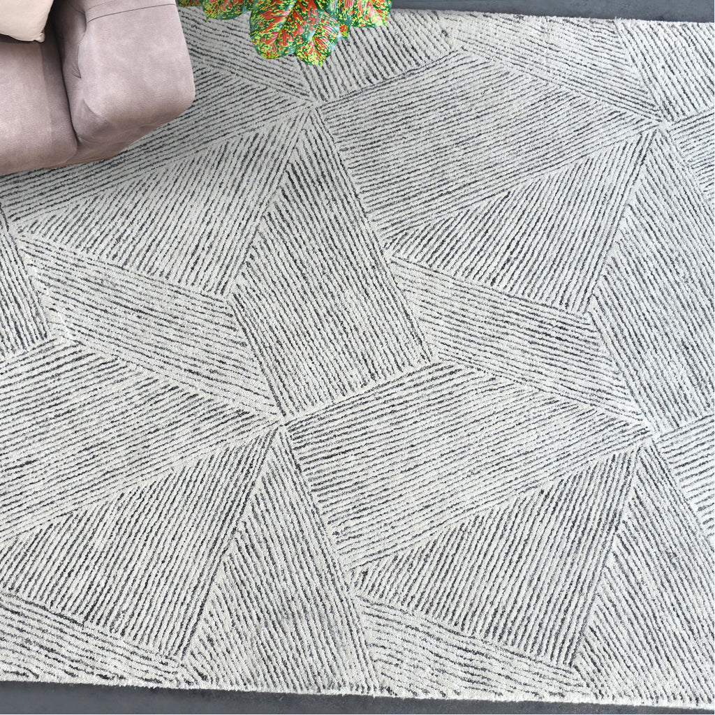 Tapis géométrique Paonia d'Uttermost