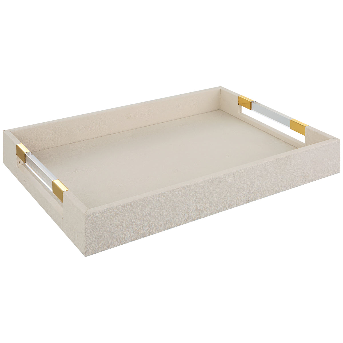 Plateau galuchat blanc Uttermost Wessex