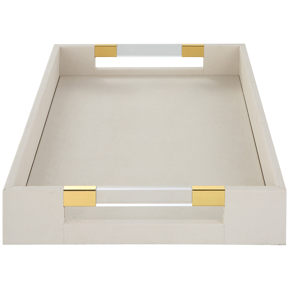 Plateau galuchat blanc Uttermost Wessex