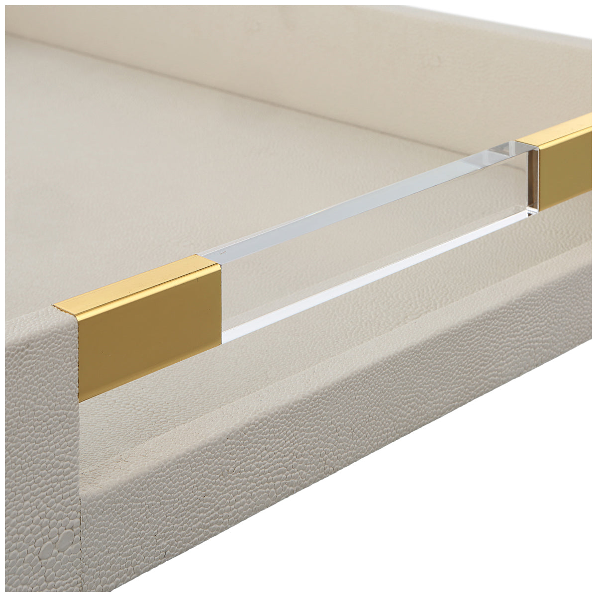 Plateau galuchat blanc Uttermost Wessex