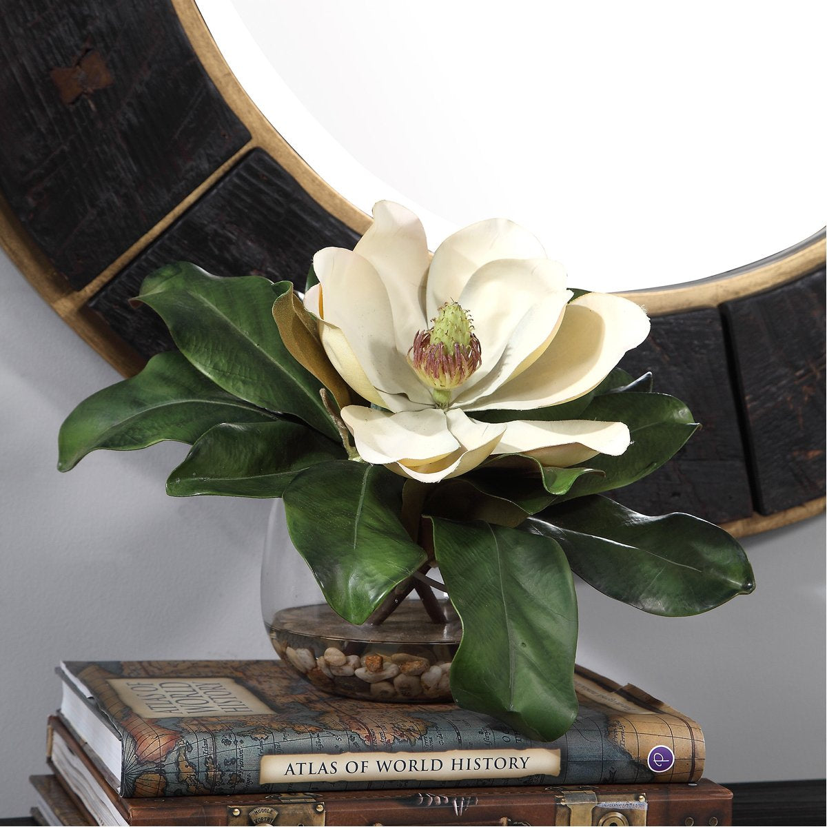 Accent Magnolia en soie Celia ultime