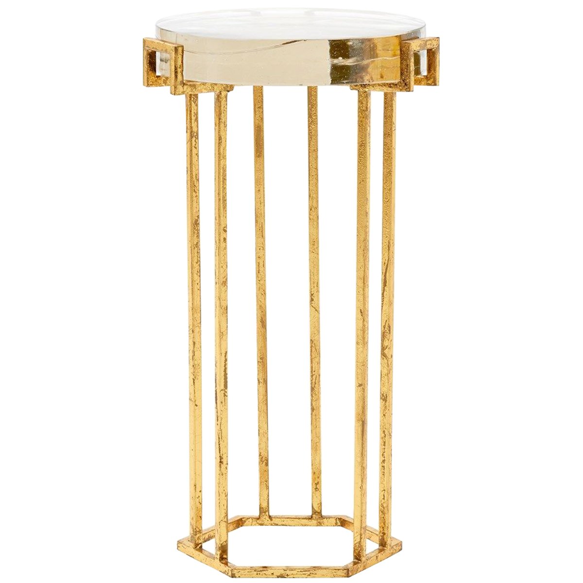 Table d'appoint ronde Prism de Villa &amp; House - Doré