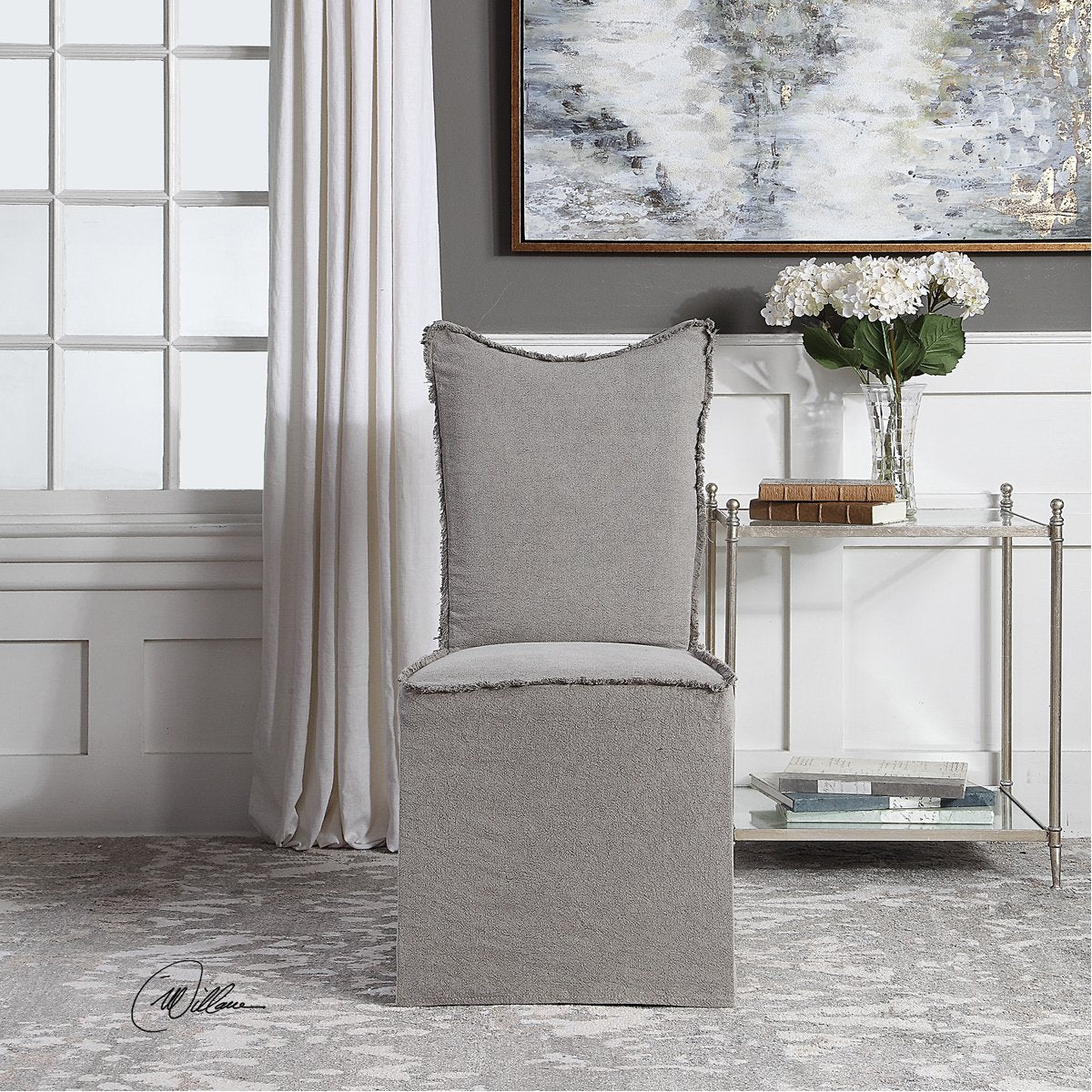 Chaises sans accoudoirs Uttermost Narissa, lot de 2