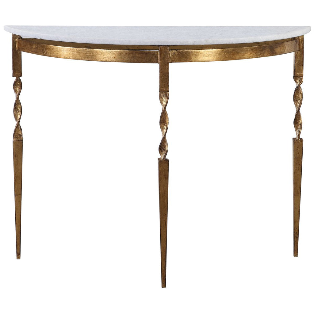 Table console demi-lune Uttermost Imelda